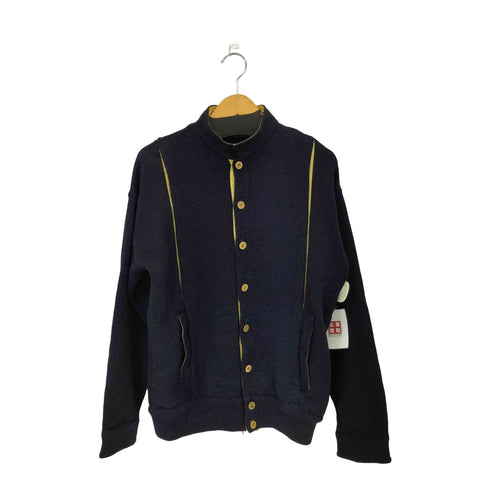 {[Ted Lapidus tricots paris 金ボタン コットン カーディガン ジャケット メンズ