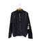 {[Ted Lapidus tricots paris 金ボタン コットン カーディガン ジャケット メンズ