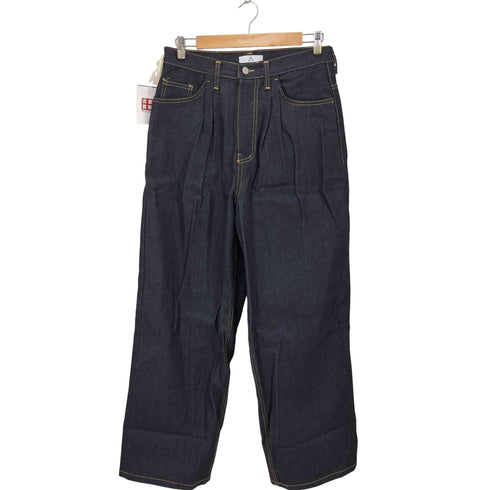 ACON 濃紺 バギーデニムパンツ メンズ JPN:M