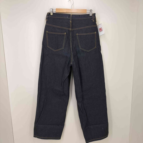 ACON 濃紺 バギーデニムパンツ メンズ JPN:M