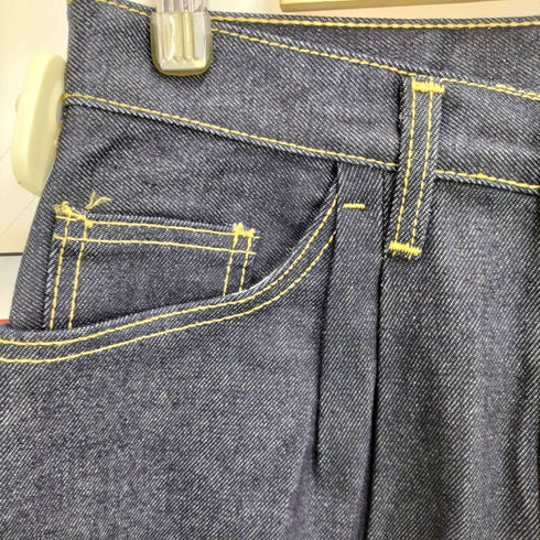 ACON 濃紺 バギーデニムパンツ メンズ JPN:M