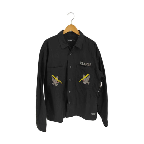 エクストララージ XLARGE RIPSTOP MILITARY SHIRT リップストップ ミリタリー シャツ メンズ import:L
