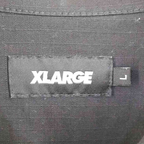 エクストララージ XLARGE RIPSTOP MILITARY SHIRT リップストップ ミリタリー シャツ メンズ import:L
