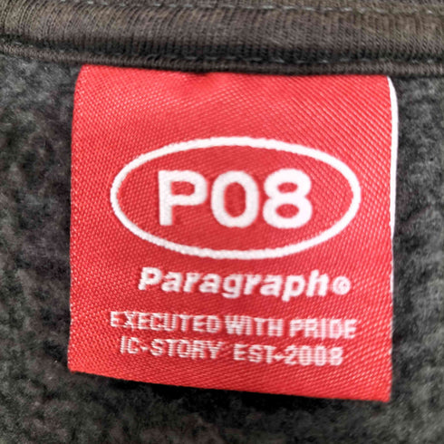 パラグラフ PARAGRAPH スカイバード 両面プリント スウェット メンズ