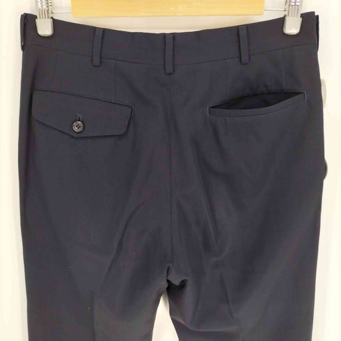 コムデギャルソンオム COMME des GARCONS HOMME AD2007 07AW ウール ノータック センタープレス スラックス パンツ メンズ SS