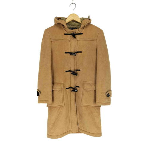 グローバーオール Gloverall イングランド製 フェイクムートン ダッフルコート レディース UK:12