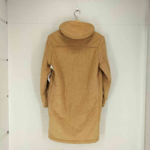 グローバーオール Gloverall イングランド製 フェイクムートン ダッフルコート レディース UK:12