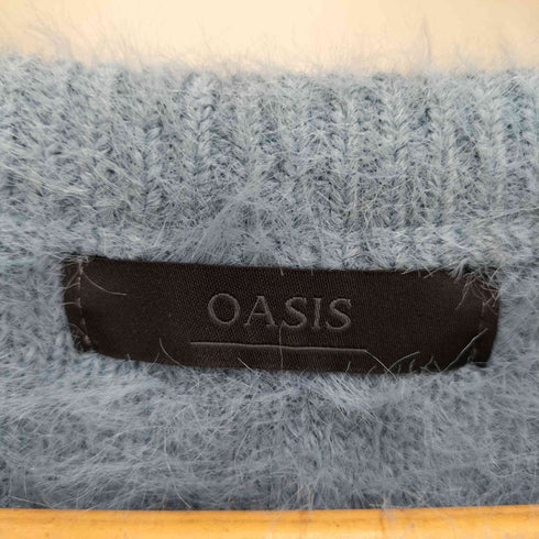 OASIS クルーネックシャギーニット メンズ