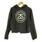 ステューシー Stussy クロップド SSリンク メッシュプルオーバーパーカー 裾ロゴテープ レディース 6