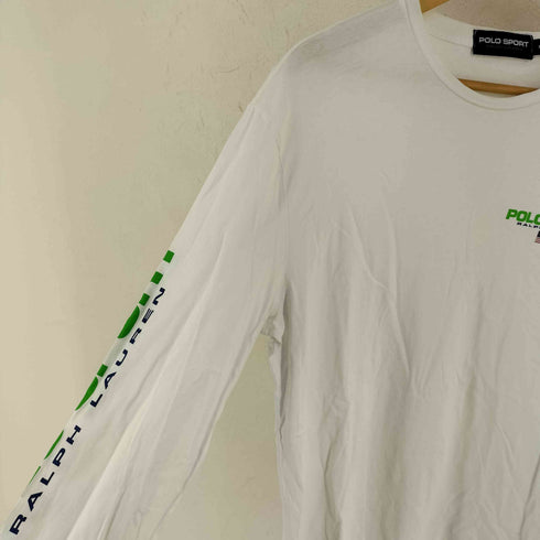ポロスポーツラルフローレン POLO SPORT RALPH LAUREN 袖プリント ロングスリーブTシャツ メンズ import:M
