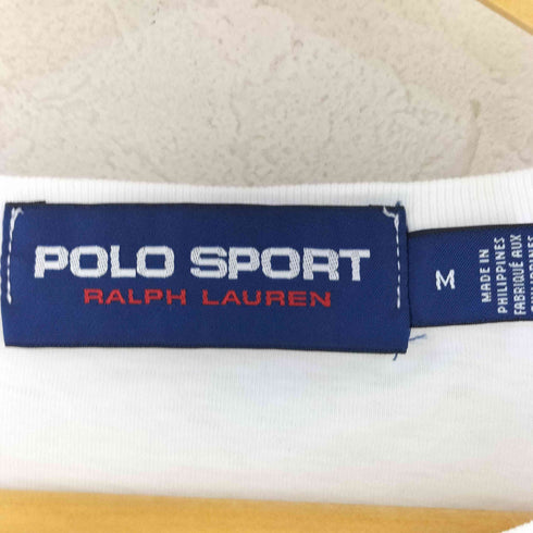 ポロスポーツラルフローレン POLO SPORT RALPH LAUREN 袖プリント ロングスリーブTシャツ メンズ import:M