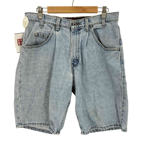 リーバイス Levis 90S SILVER TAB LOOSE FIT ジップフライデニムショーツ ボタン裏513刻印 メンズ