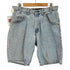 リーバイス Levis 90S SILVER TAB LOOSE FIT ジップフライデニムショーツ ボタン裏513刻印 メンズ