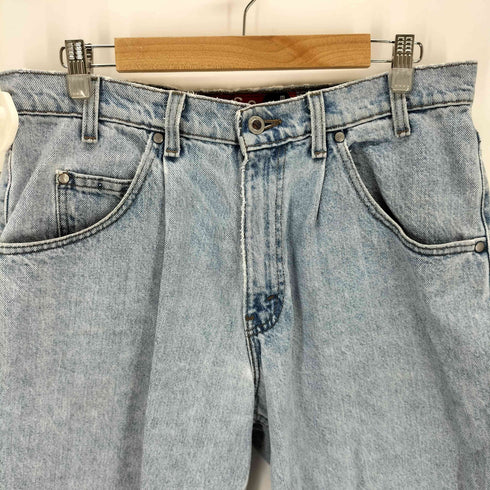 リーバイス Levis 90S SILVER TAB LOOSE FIT ジップフライデニムショーツ ボタン裏513刻印 メンズ