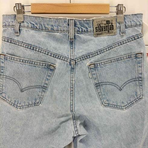 リーバイス Levis 90S SILVER TAB LOOSE FIT ジップフライデニムショーツ ボタン裏513刻印 メンズ