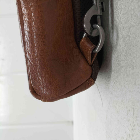 Spikes&Sparrow レザーワンショルダーバッグ メンズ