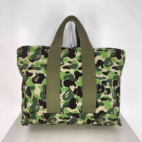 アベイシングエイプ A BATHING APE 初期 ABCカモ ソルジャータグ ボストンバッグ メンズ