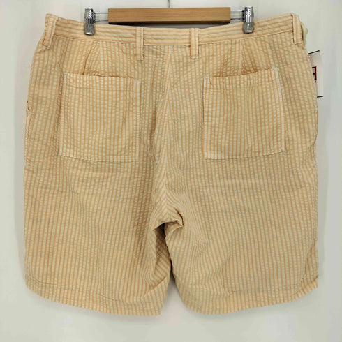TAILOR VINTAGE 00s 裏地チェック リップルストライプ リバーシブル ショートパンツ ショーツ メンズ 40