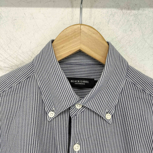 ブラックレーベルクレストブリッジ BLACK LABEL CRESTBRIDGE シアサッカー半袖シャツ メンズ import:S