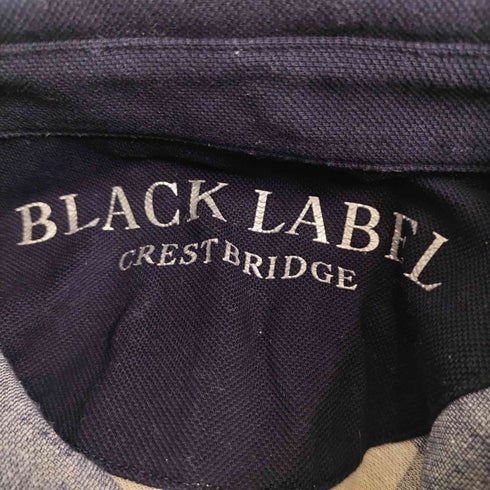 ブラックレーベルクレストブリッジ BLACK LABEL CRESTBRIDGE ハイブリッドチェックカノコポロ メンズ import:M