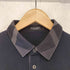 ブラックレーベルクレストブリッジ BLACK LABEL CRESTBRIDGE ワンポイント刺繍ロゴ チェック切替 コットン ポロシャツ メンズ import:M