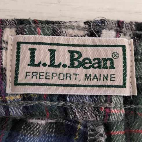 エルエルビーン L.L.Bean 70s~80s チェック フランネル パジャマパンツ メンズ import:M