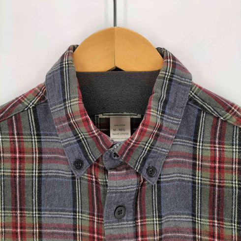 エルエルビーン L.L.Bean 木タグ コットンフランネルシャツ メンズ import:M