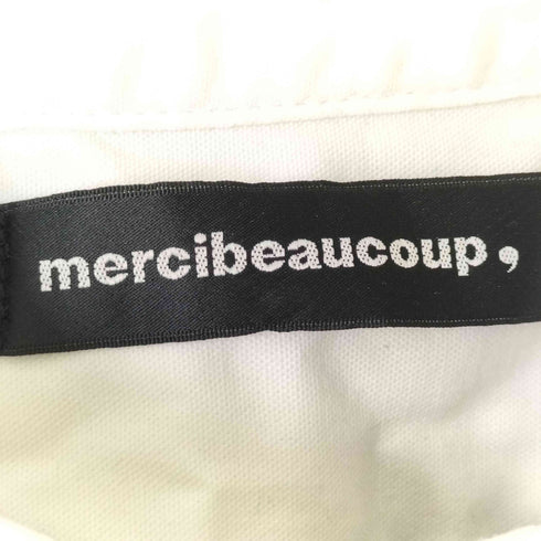 メルシーボークー mercibeaucoup チェック切替シャツ メンズ 3