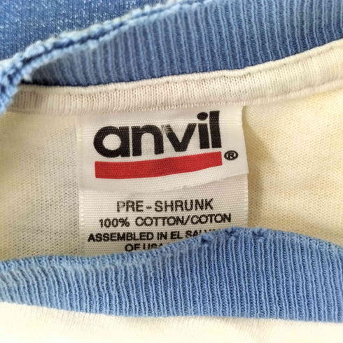 アンビル Anvil プリントリンガーS/S Tシャツ メンズ import:M