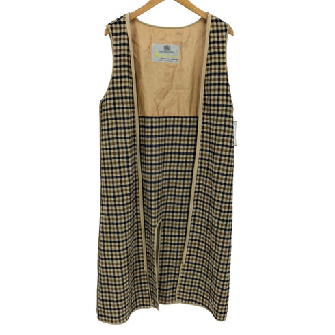 アクアスキュータム AQUASCUTUM 英国製 ウール ブランケット ライナー コート メンズ