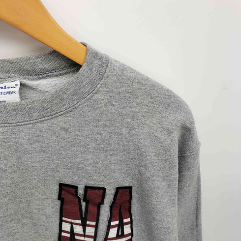 チャンピオン Champion NA ワッペン 刺繍 クルーネック スウェット メンズ import:M