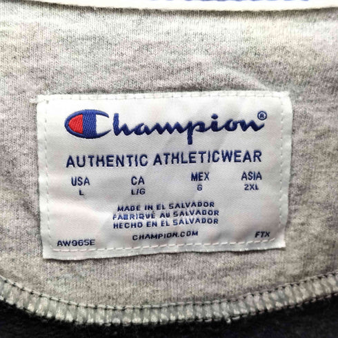 チャンピオン Champion スクリプトロゴ プリント プルオーバー パーカー メンズ import:L