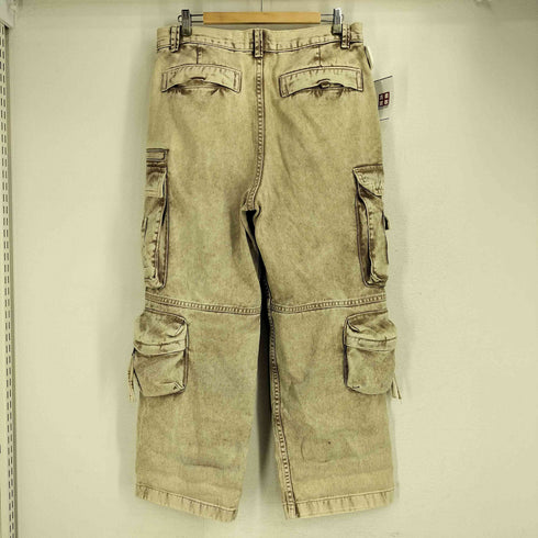 エイチアンドエム H&M ブーツカットルーズカーゴデニム メンズ US:32-33