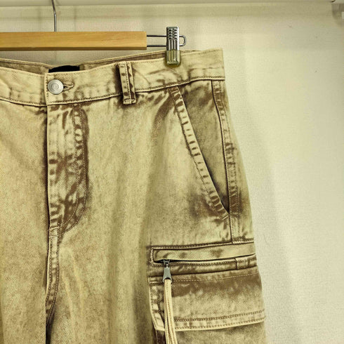 エイチアンドエム H&M ブーツカットルーズカーゴデニム メンズ US:32-33