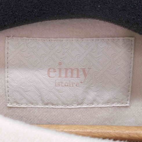 エイミーイストワール eimy istoire バイカラーボタンショートコート レディース