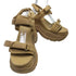 イエロー YELLO CREMA DOUBLE SNEAKER SANDALS レディース XL
