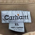カーハート Carhartt 企業ロゴ刺繍 ヘビーウェイトコットンワークシャツ メンズ import:XL
