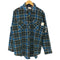 シアーズ Sears 90S L/S アクリル ネル シャツ メンズ import:L