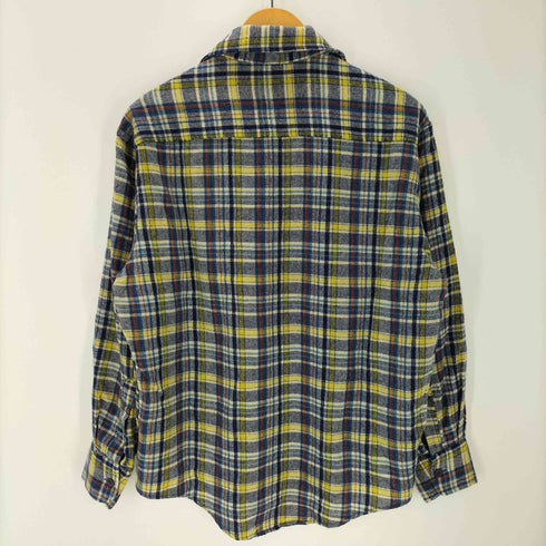 SOVEREIGN 90S マルチ チェック L/S フランネル シャツ メンズ