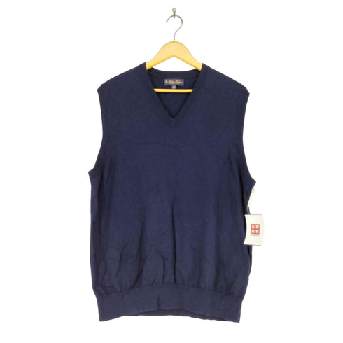 ブルックスブラザーズ BROOKS BROTHERS SUPIMA COTTON ニットベスト メンズ XL