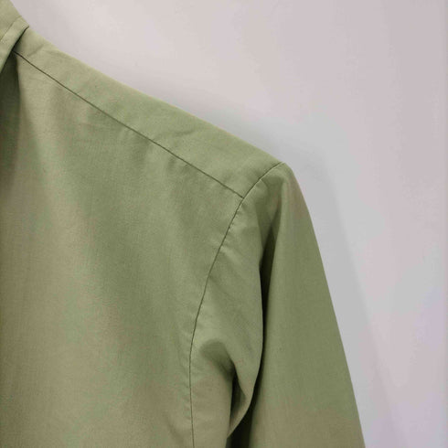 アロー ARROW Belmont club PERMA IRON 60-70S USA製 L/S コットン ポリ 襟芯 ドレス シャツ メンズ 15-33