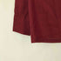 M.California 60-70S 三角タグ L/S コットン ポリ クラウン 刺繍 開襟 オープンカラー ドレス シャツ ボルドー メンズ import:S