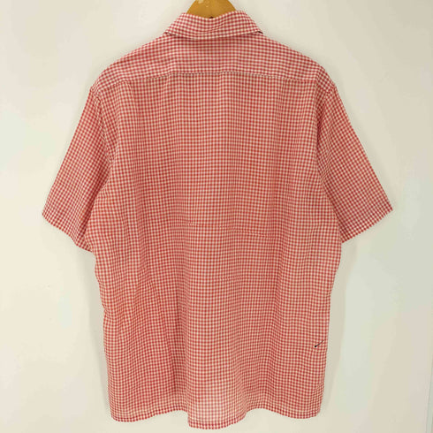 Kentfield 60-70S ギンガムチェック S/S ボックス シャツ 襟芯 メンズ