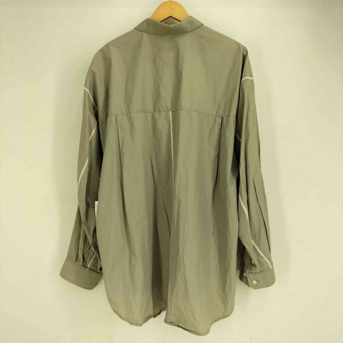ヴォアーブ VOAAOV 21SS コットン デザイン L/S シャツ メンズ JPN:1