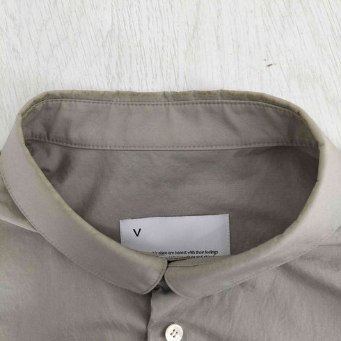 ヴォアーブ VOAAOV 21SS コットン デザイン L/S シャツ メンズ JPN:1