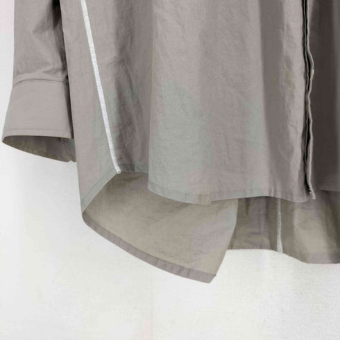 ヴォアーブ VOAAOV 21SS コットン デザイン L/S シャツ メンズ JPN:1