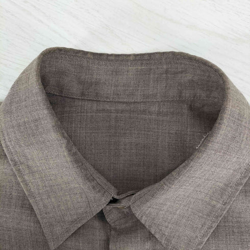 ウル URU 21SS FLY FRONT L/S SHIRTS メンズ JPN:2