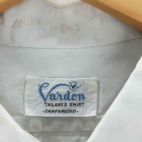 Vardon 50-60S TAILORED SHIRT SANFORIZED L/S ドレス シャツ 襟芯 vintage ビンテージ メンズ 16 3