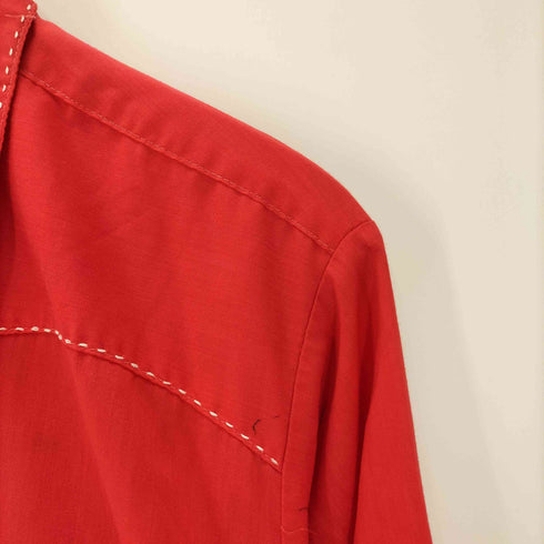 Rockmount Ranch Wear 60-70s L/S ステッチ ウエスタン シャツ 襟芯 vintage ビンテージ メンズ