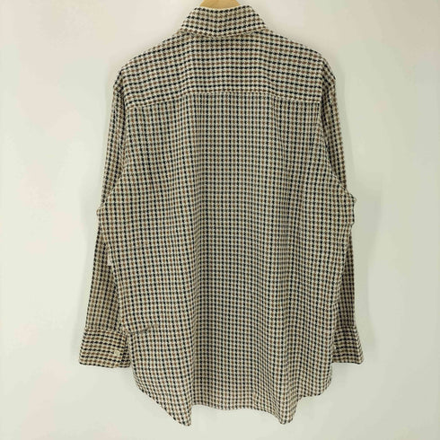 ENRO 70S SULLIVAN'S PERMANENT PRESS 千鳥格子 ハウンドトゥース L/S ボタンダウン ドレス シャツ メンズ 161/2-33